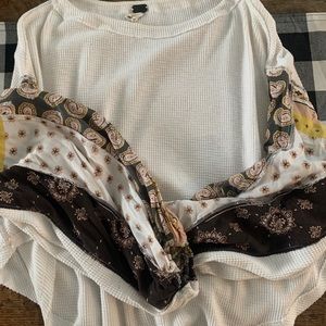 Free people balloon sleeve sweater